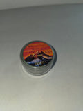 Peppermint Lip Balm canister with lid on