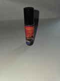 Vanilla Lip Gloss with black cap on