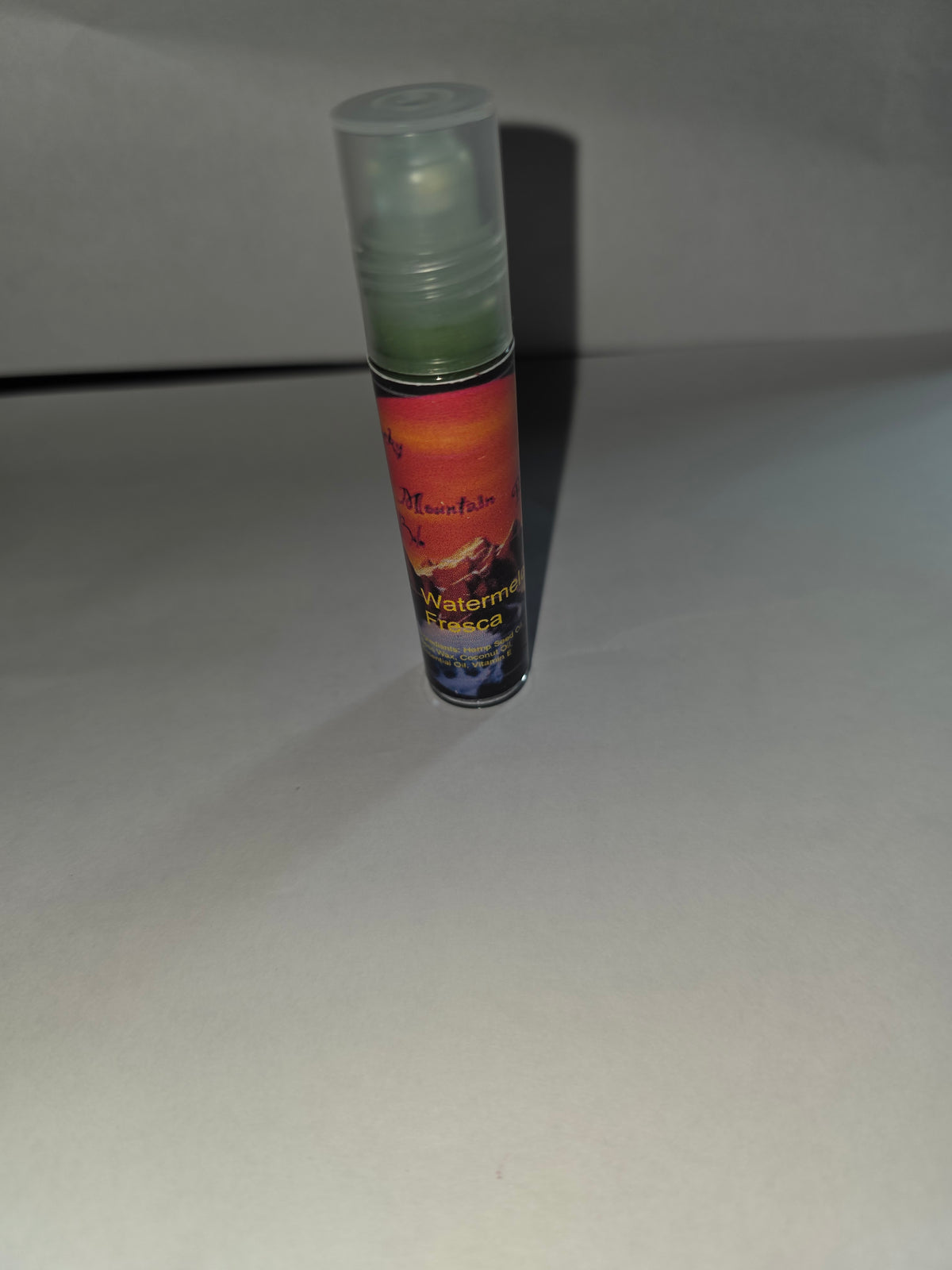 Watermelon Fresca Lip Gloss with cap on